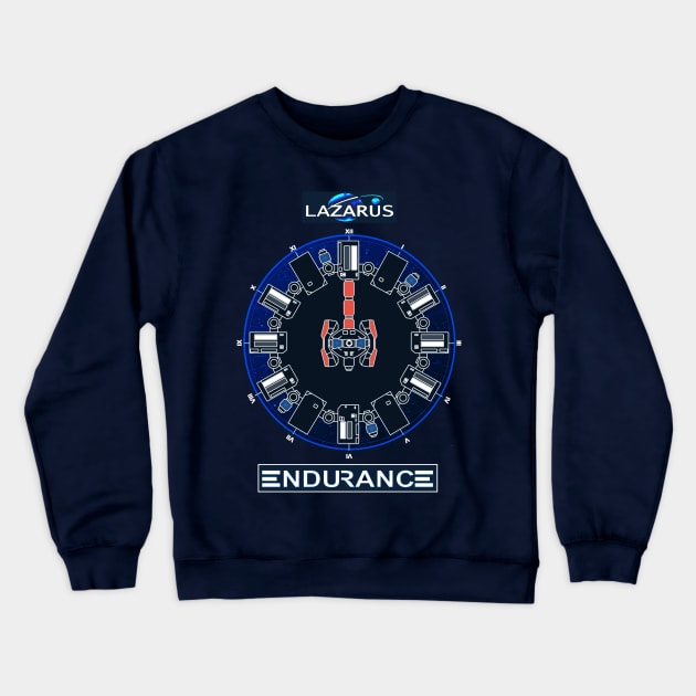 Interstellar Crewneck Sweatshirt by paulcutler